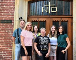 Olaf Vocks, Anika Hahn, Elisabeth Middendorf, Melanie Otten, Wiebke Biermann und Tanja Kösters