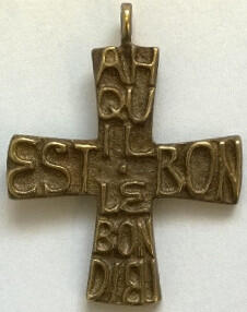 Ah, qu'il est bon, le bon Dieu! - Oh, wie gut ist der gute Gott!
Leitspruch der hl. J. Billiart (Jährliches Geschenk der Schule an die Abiturienten)